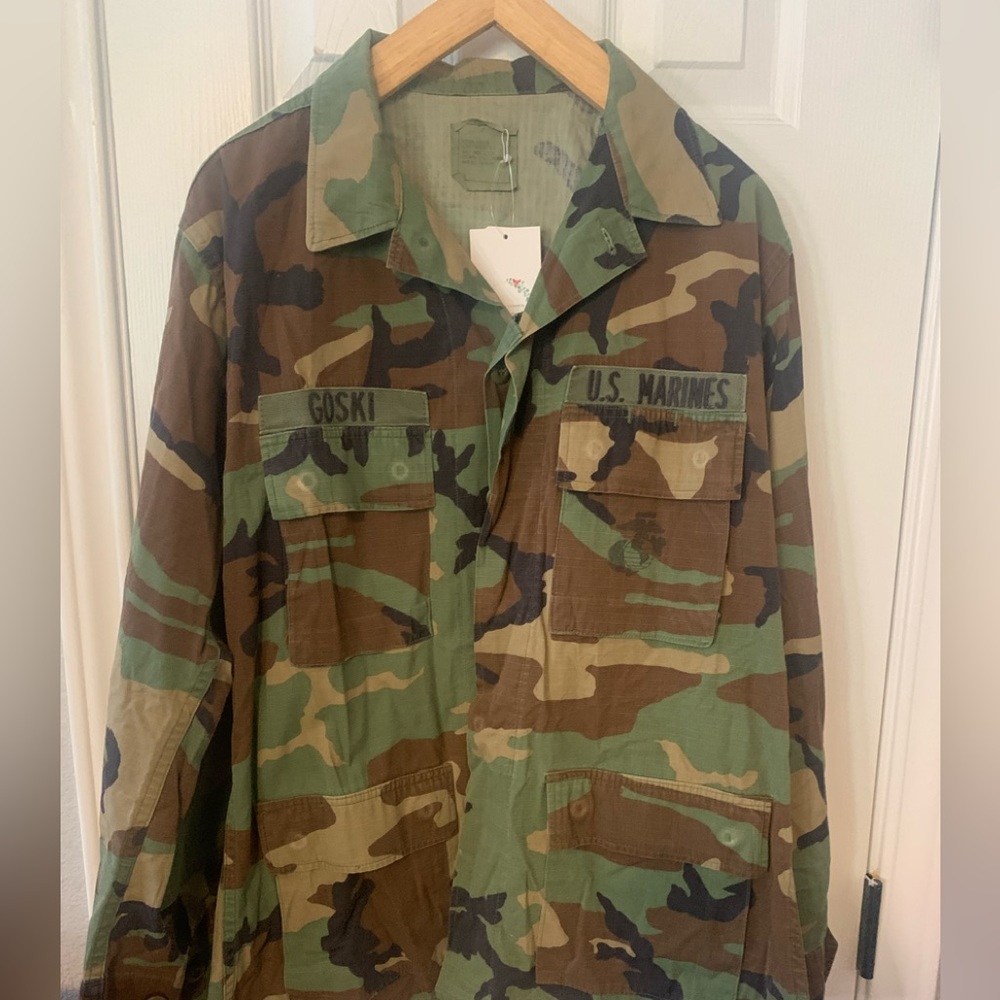 Authenticity military style Camo jacket